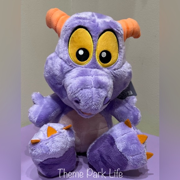 Disney Parks Epcot FIGMENT Big Feet Plush Toy NEW